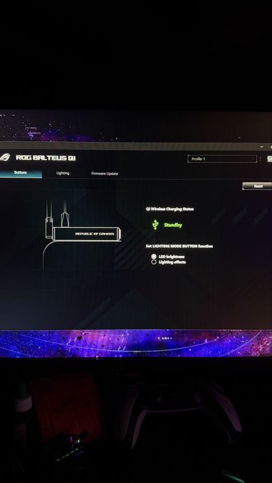 Mousepad Gaming Asus Rog Balteus QI