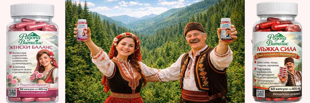 Ново ! Родопско Мумио за жени 50+ , Женски баланс 50+