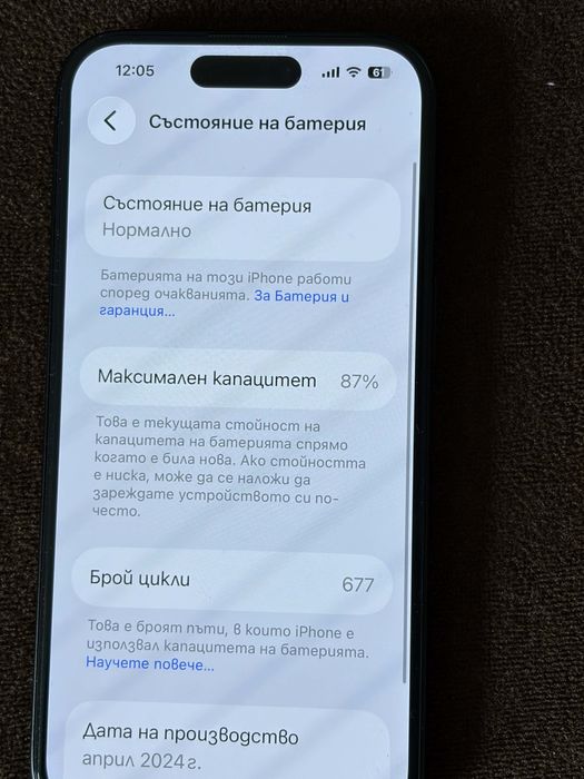 Iphone 15 отлично състояние!