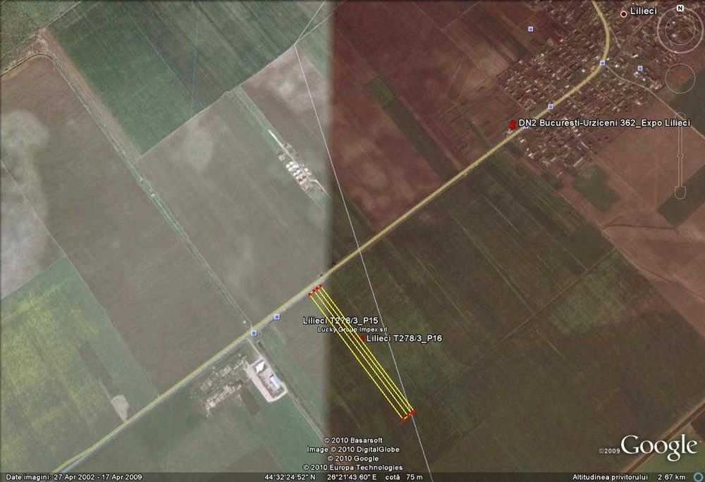 teren de vanzare Lilieci