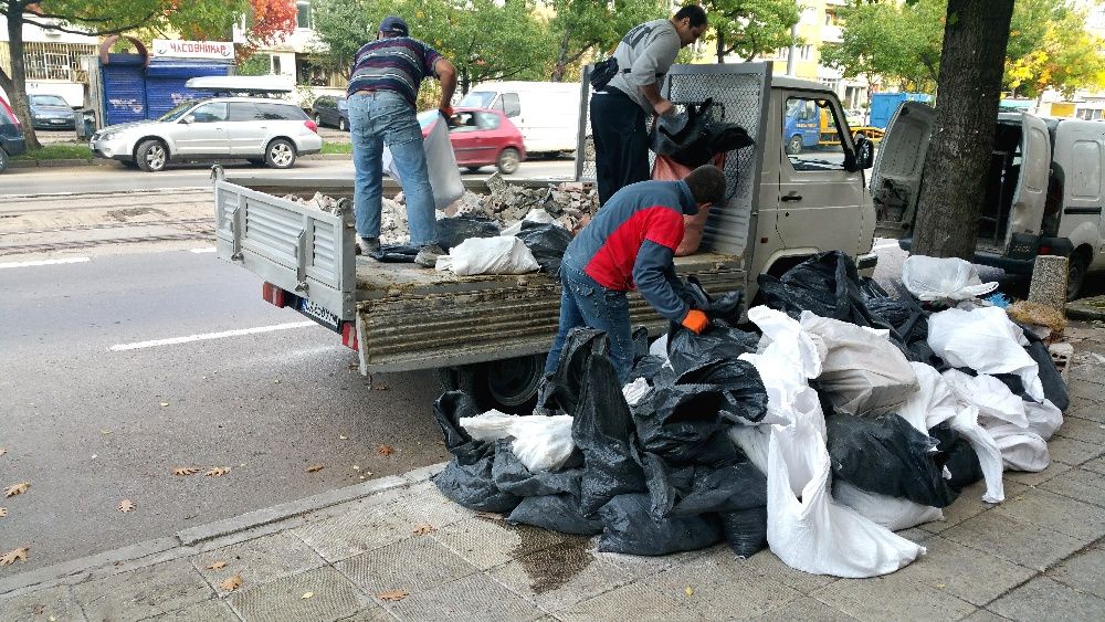 Транспортни  услуги ИЗВОЗВАНЕ НА СТРОИТЕЛНИ И БИТОВИ отпадъци