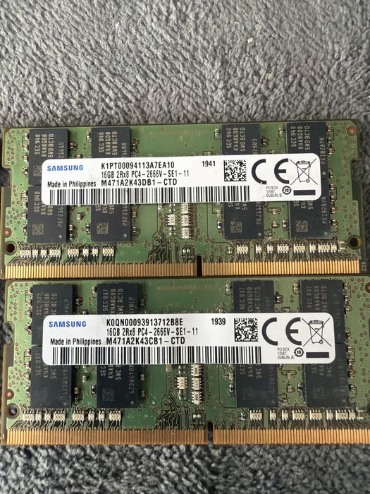 Memorie Laptop 16g ddr4 2666mhz sodimm