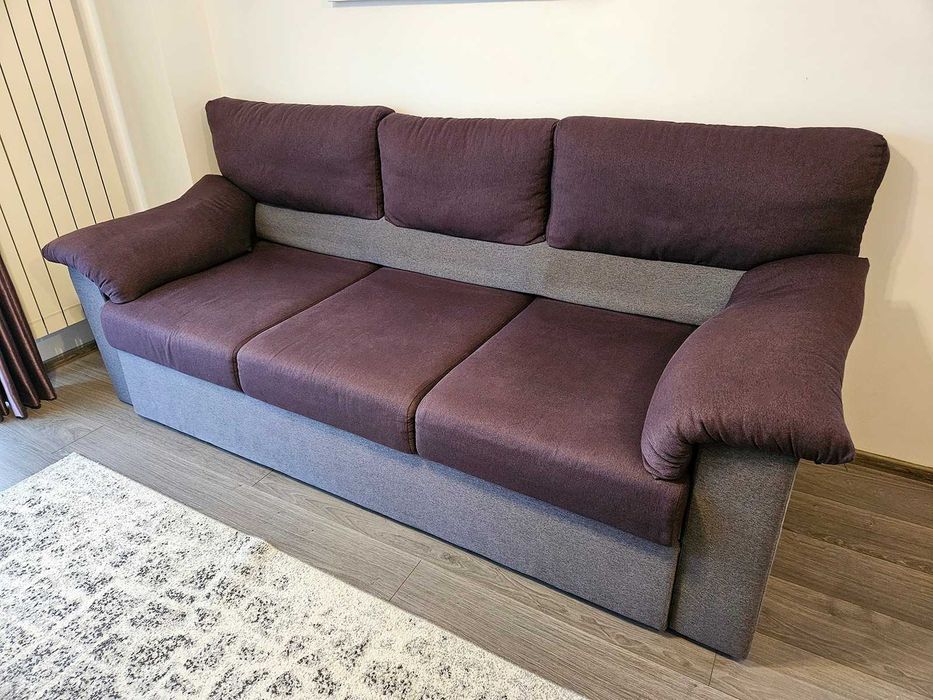 Canapea extensibila 3 locuri stofa