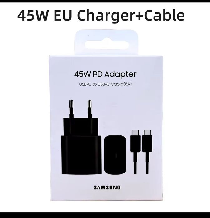 Încărcător ORIGINAL Samsung 45W Super FastCharger.