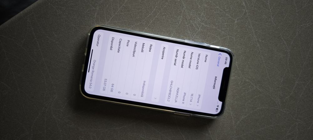 iPhone X 64GB – perfect funcțional