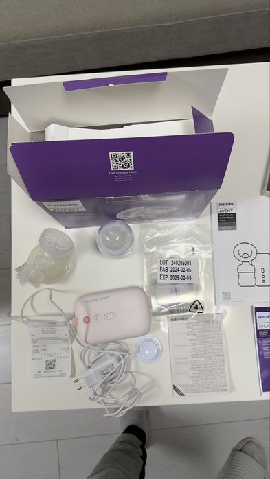 Единична електрическа помпа Philips Avent Natural Motion