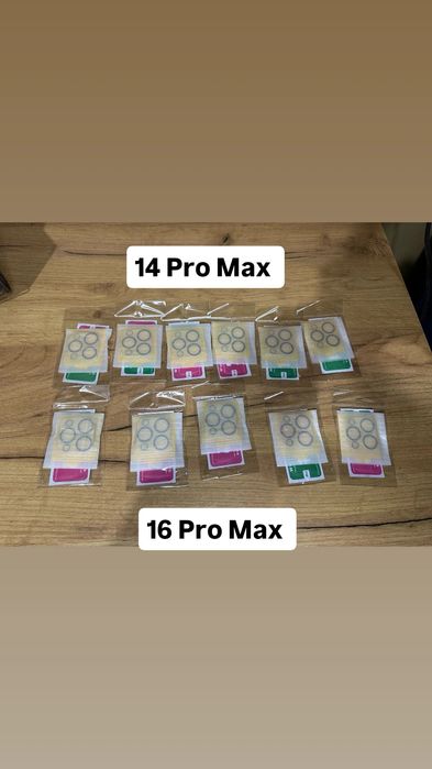 Huse și folii camera Iphone 14,15,16 PRO MAX !!!