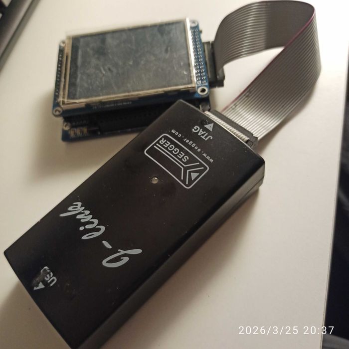 J-link interfata programare arm cortex cu display touch