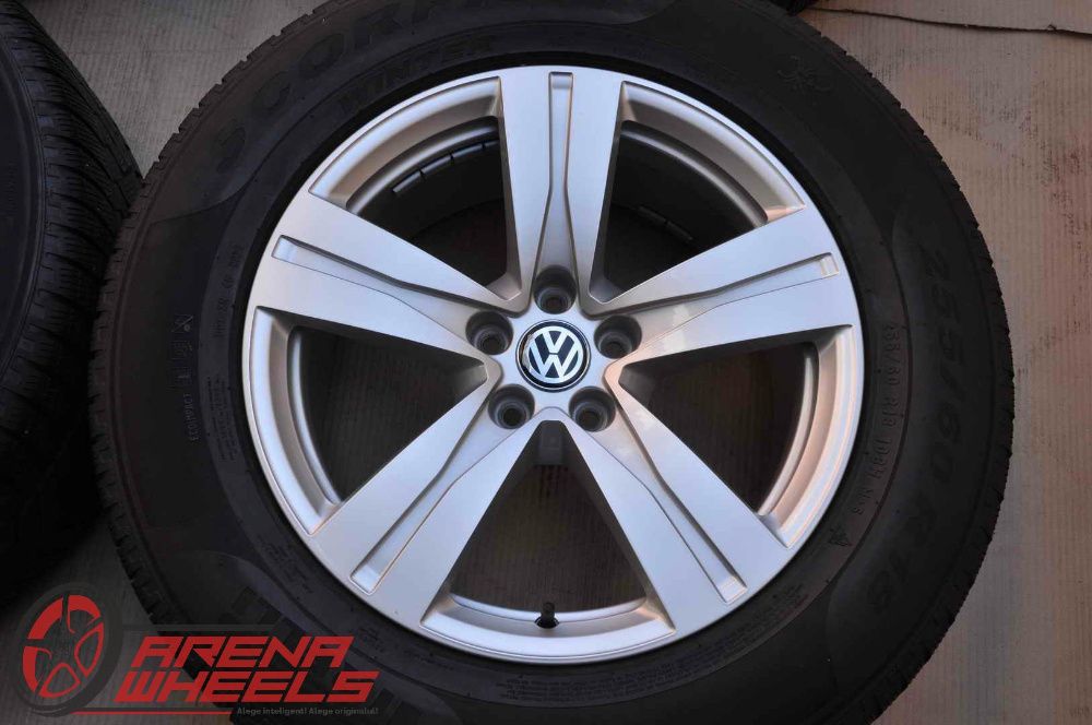 Roti Iarna 18 inch Originale VW Touareg 3 CR Pirelli 255/60 R18