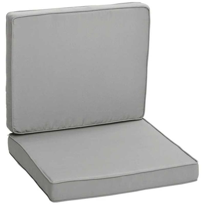 Комплект от 2 възглавници за седалки, 56 x 52 см