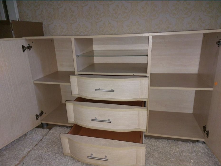 Угловой шкаф комод