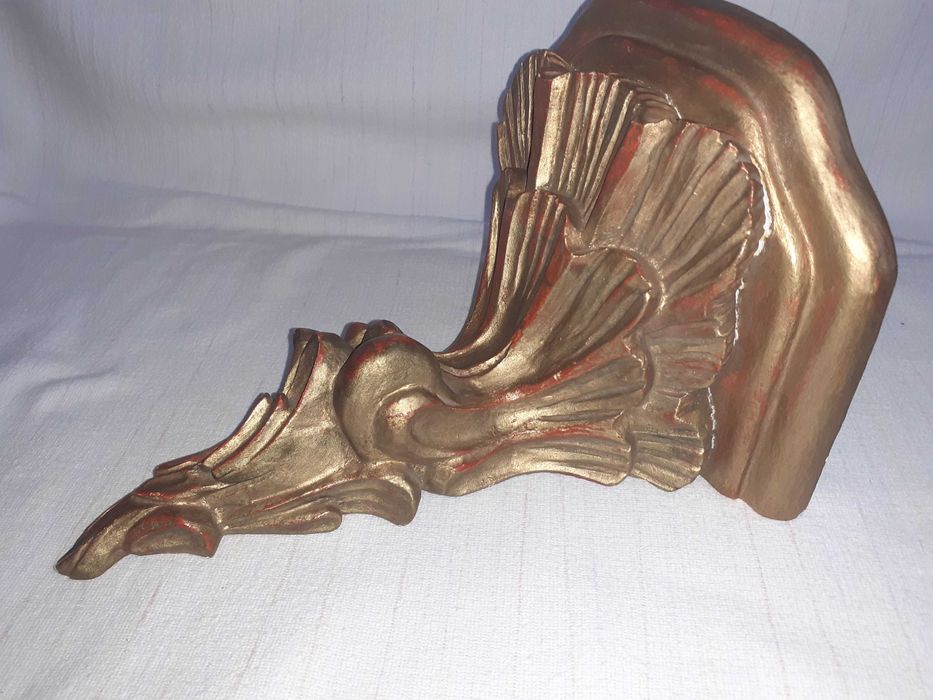 consola lemn decoratiune lemn baroc art nouveau