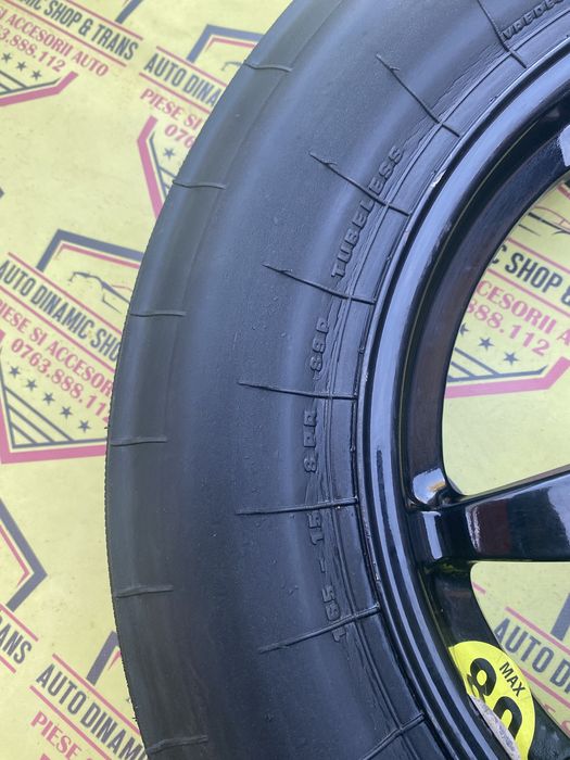 Roata rezerva space master OEM Mercedes 165 15 W209 R170 CLK 5X112