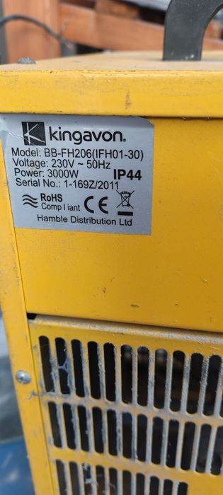 Aeroterma 220volti,3kw