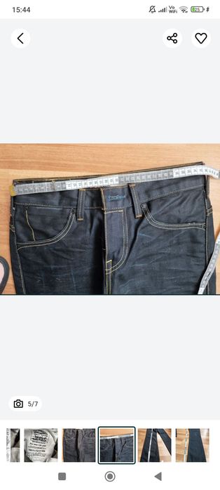 Blugi dama Levi's Strauss 511 W/L 29/32 noi