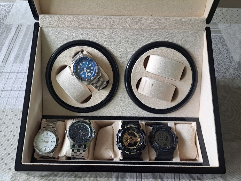 Сет от 3 часовника + кутия за навиване