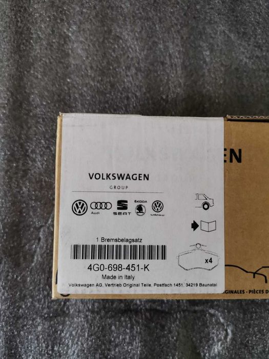 Placute Frana Spate Audi A6 / A7 Competition, RS6 / RS7 OEM.