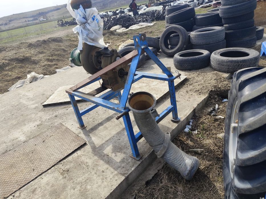 Pompa irigat după tractor