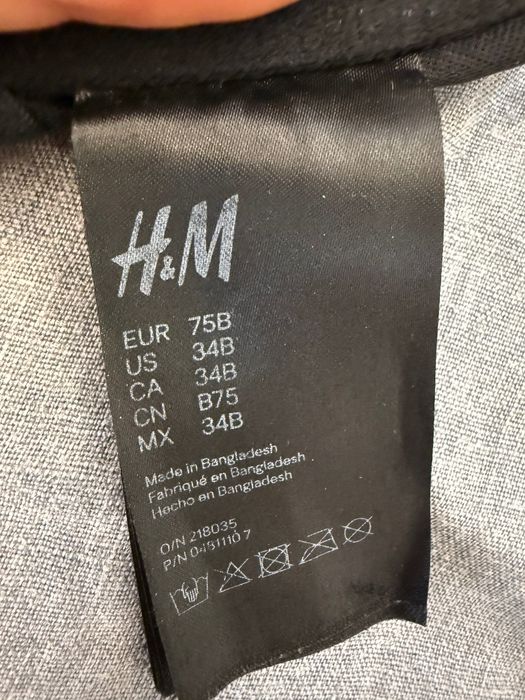 Sutien 75 B H&M super push-up