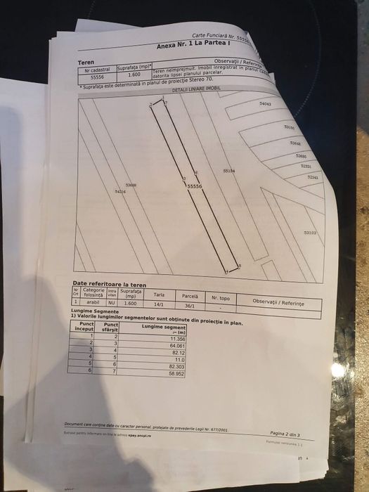 Vând teren sat Salicea 12km de cluj