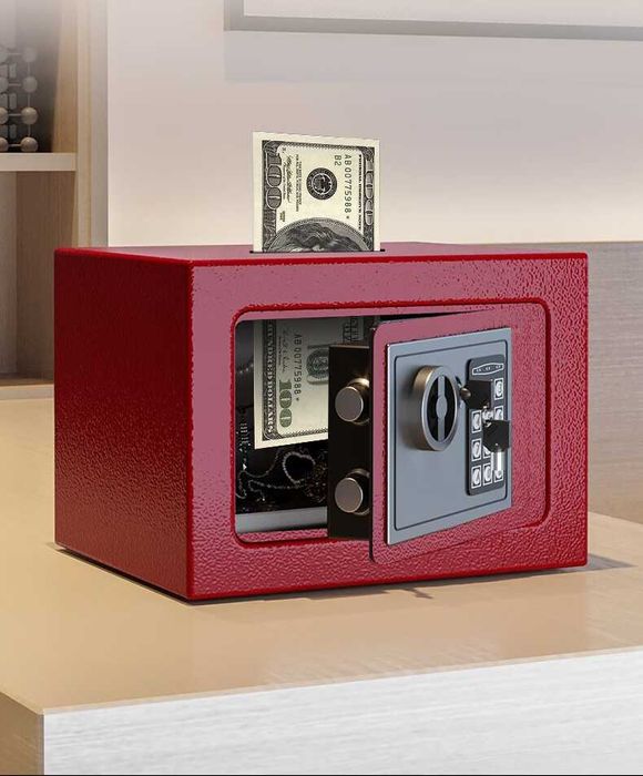 Сейф мини с электронным кодовым замком в наличии и недорого оптом