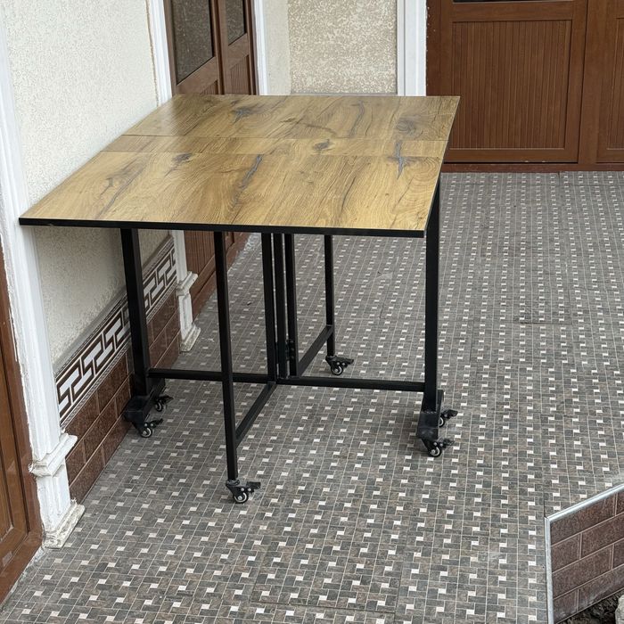 Yig‘ma Stol Sotiladi | 120×80 | Mustahkam Temir | G‘ildirakli