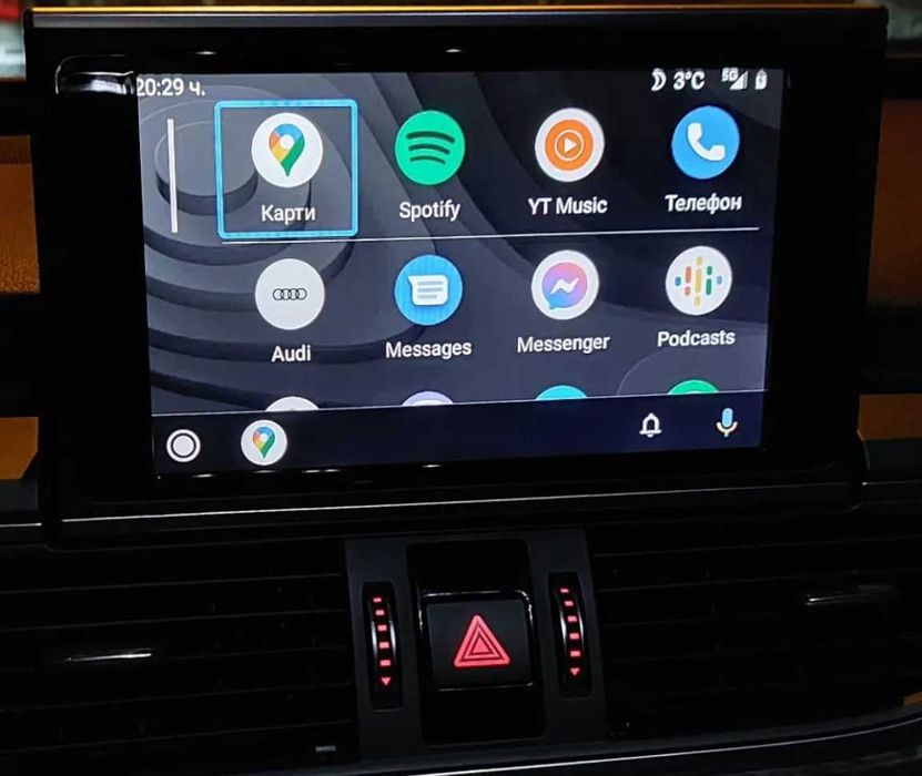 Audi AppleCarPlay AndroidAuto Ауди A1 A3 A4 A5 A6 A7 A8 Q2 Q3 Q5 Q7 Q8