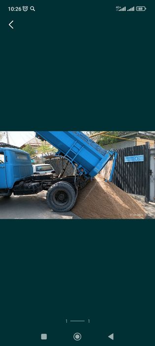 Доставка Зил -песок,отсев,пгс,Сникерс,