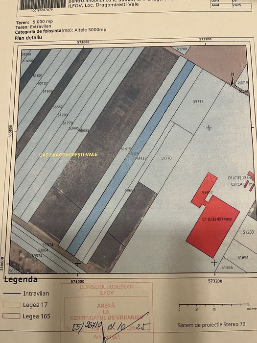 Vanzare  sau inchiriere teren intravilan industrial
