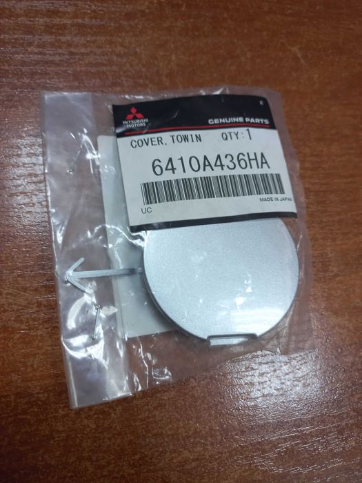 Заглушка крюка заднего бампера Mitsubishi Lancer X