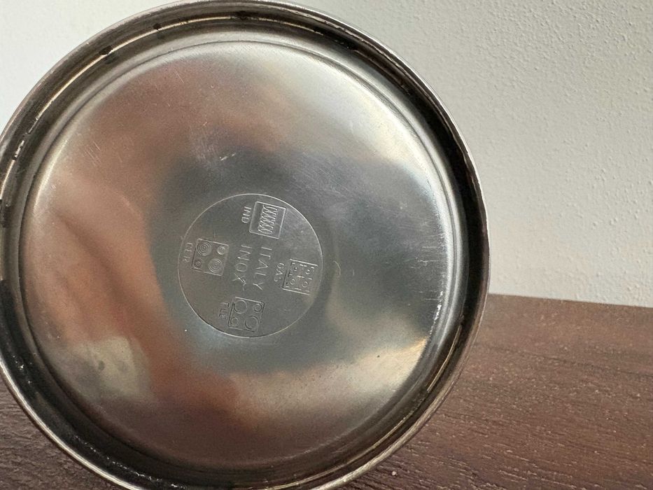 Cafetieră moka 6 cești VEV Vigano inox – inducție, design italian stil anii ’70