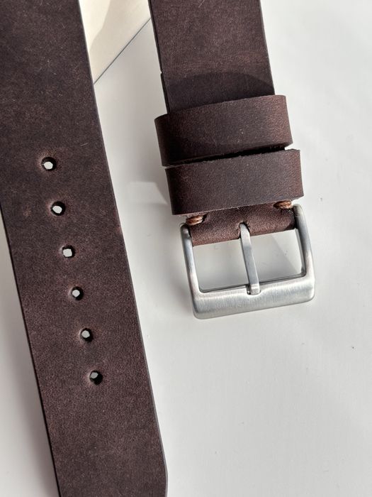 Curea de ceas din piele naturala handmade