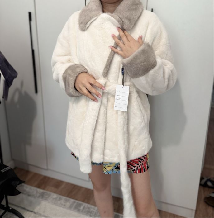 ШУБА! Норка! Шубка с поясом!