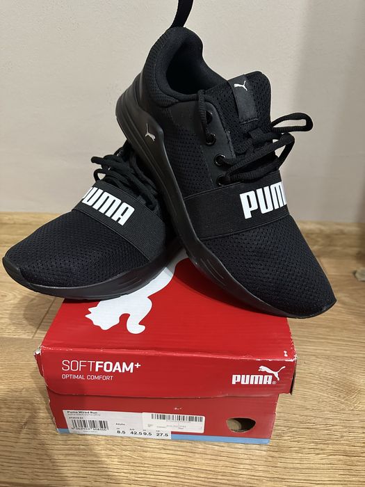 Adidași Puma Wired Run SoftFoam+ Negri NOI mărimea 42.5