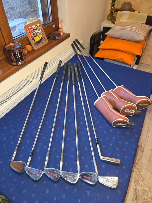 изключително запазени Golf стикове от 60те Wilson Blue Ridge