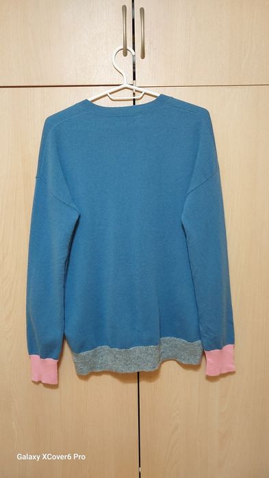 Пуловер ALLUDE. 100% кашмир размер М/S.