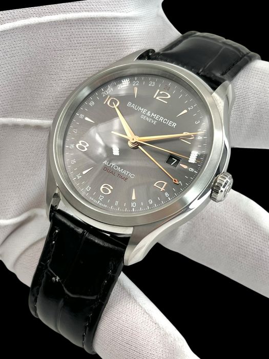 Baume & Mercier Clifton Automatic GMT – Anthracite Sunray Dial мъжки часовник