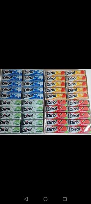 ОРбит - 130 тн.  Дирол-95 тн.