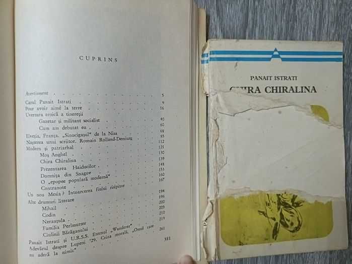 Panait Istrati și Chira Chiralina