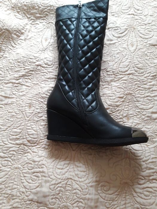 Сапоги кожа натуральная