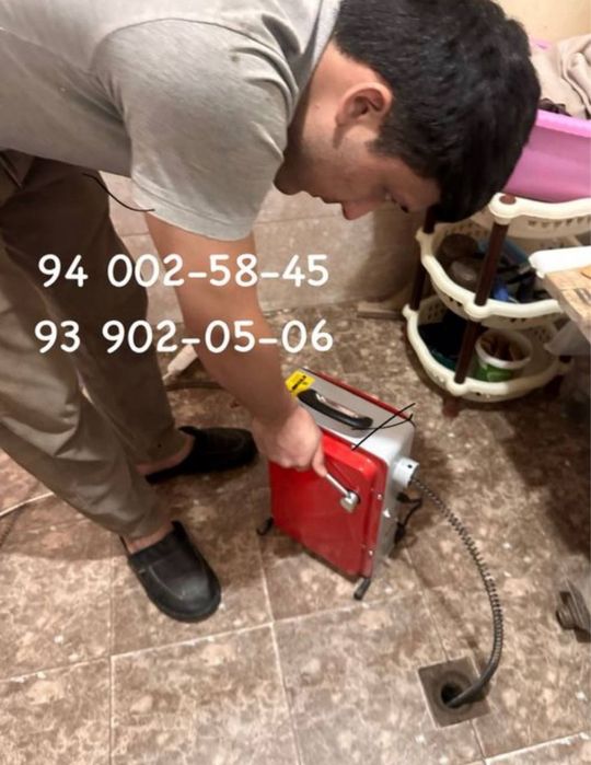 Kanalizatsiya tozalash xizmati 24/7 канализация