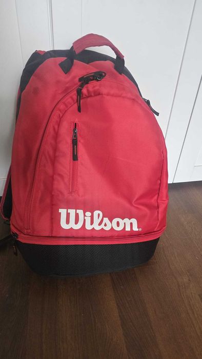 Rucsac Tenis Wilson Team (compartiment rachete + încălțăminte) - Stare Excelentă