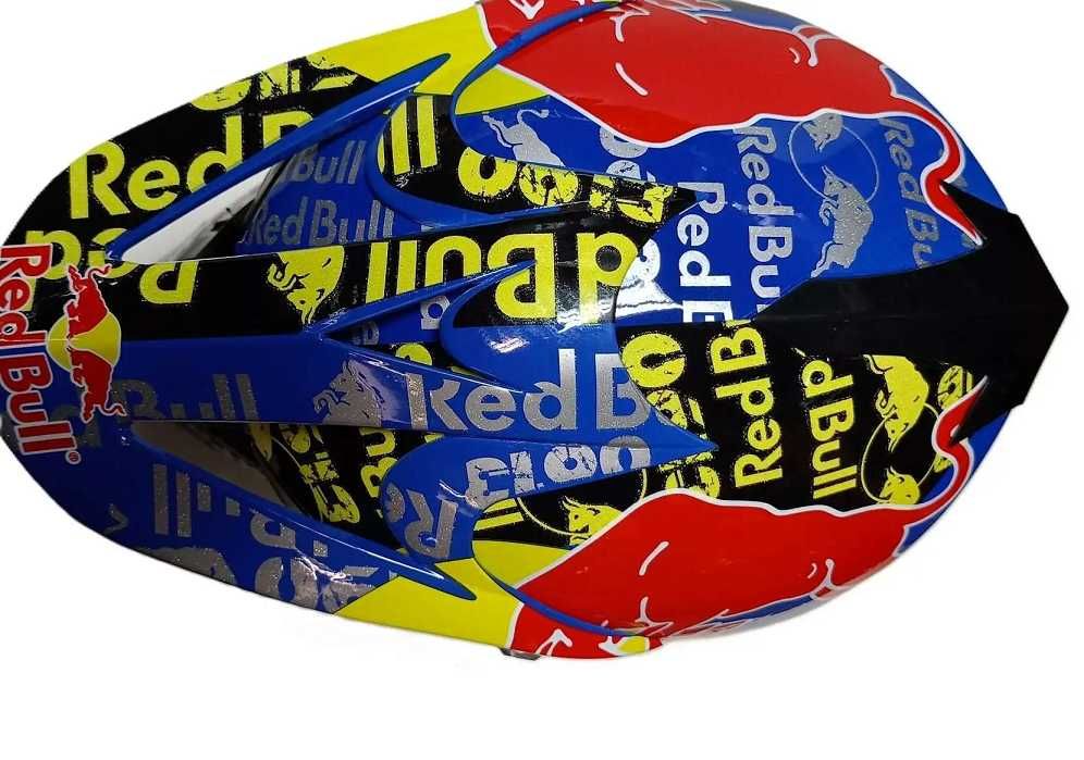 Детско юношеска кросова каска FOX/Red Bull с очила