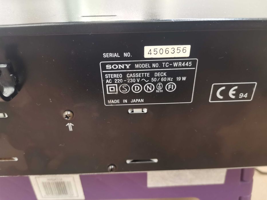 Дек Sony TC-WR445