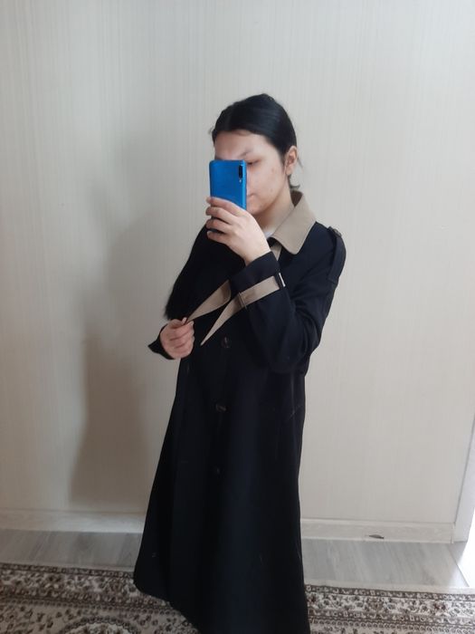 Тренч почти новый