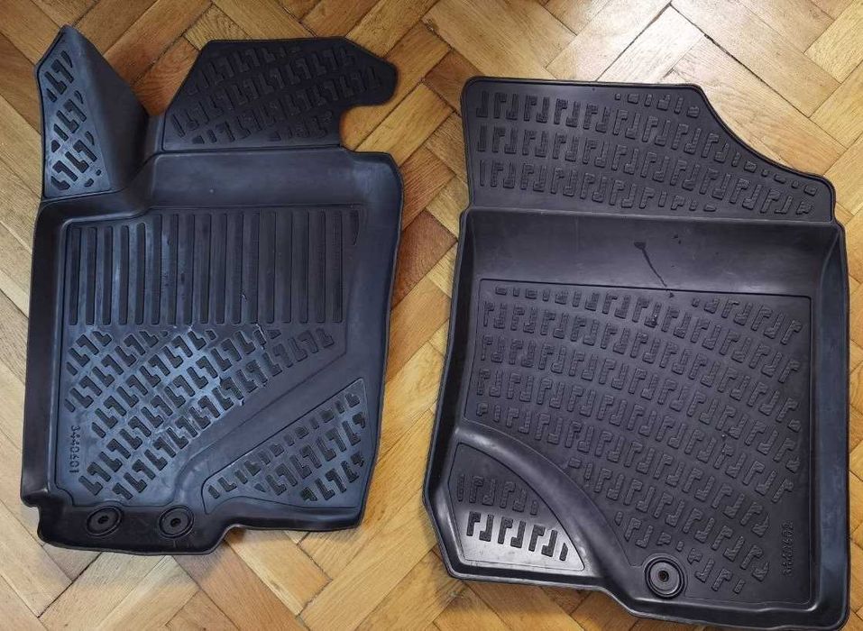 Pachet covorașe cauciuc tip tăviță + Tăviță portbagaj Kia Ceed Break (2006 - 2012)