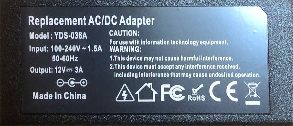 Sursa alimentare 12V 3A