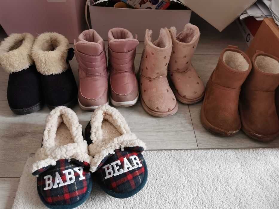 Lot ugg h& m, cizme de iarna 3- 4 ani