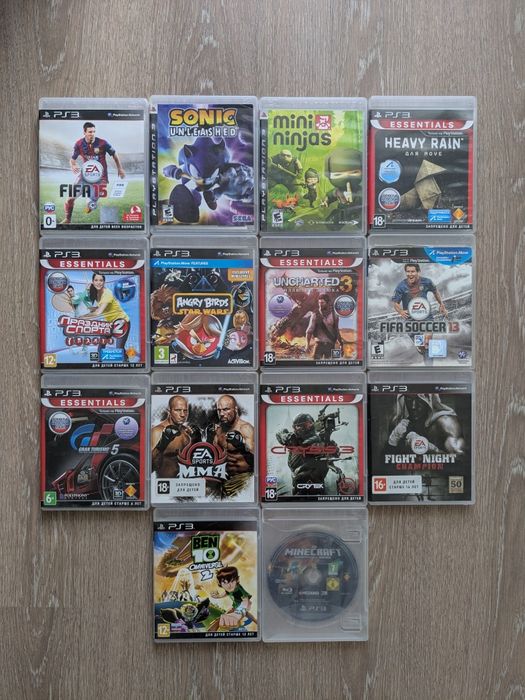 Диски/Игры для ps4 и ps3