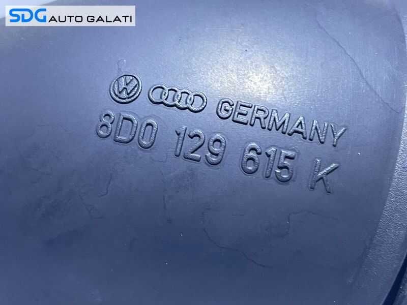 Furtun Conducta Tub Tubulatura Admisie Aer VW Passat B5.5 2.0 TDI BGW BHW 2001 - 2005 Cod 8D0129615K [D0541]
